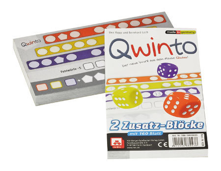 Qwinto - Zusatzblöcke (2er) DE - 4038