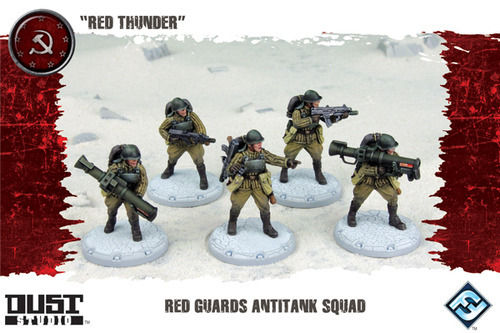 Dust Tactics: Red Guards Antitank Squad - "Red Thunder"