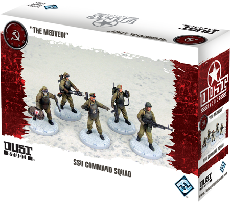 Dust Tactics: SSU Command Squad - "The Medvedi"