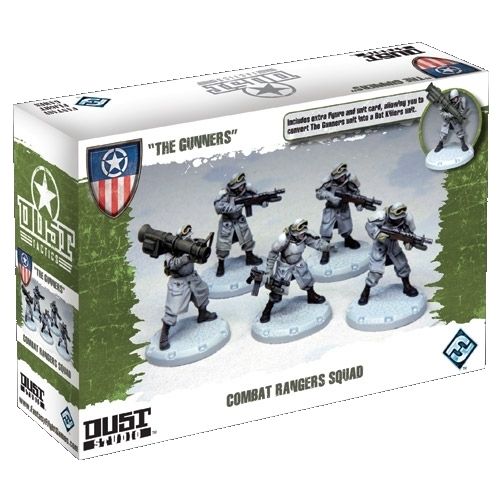 Dust Tactics: Combat Rangers Squad - "The Gunners"