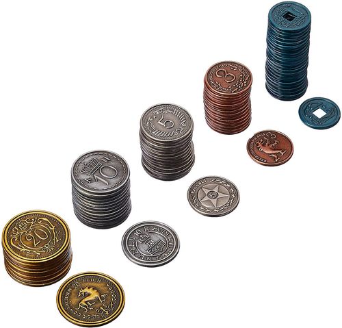 Scythe: Metal Coins (80pcs) (VORBESTELLUNG)