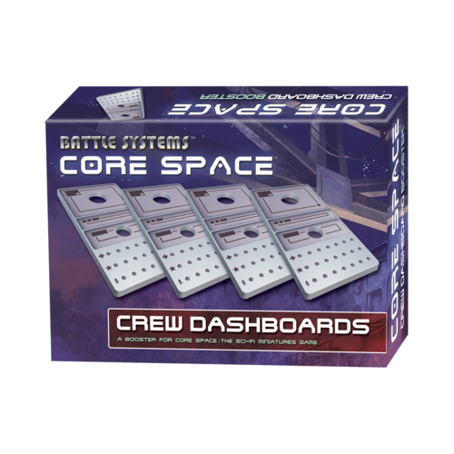 Core Space - Crew Dashboards (4 pcs) EN  (VORBESTELLUNG)