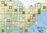 Carcassonne: Maps USA East (84,1 x 59,4cm)