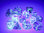 Nebula Nocturnal/blue LUMINARY™ (Würfelset 12 x W6)