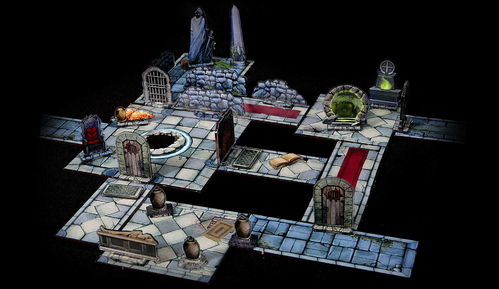 RPG Set: Dungeon - Objects + Modular Map
