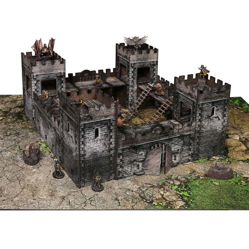 Wargaming Set: Stone Fortress - Constructions + Map